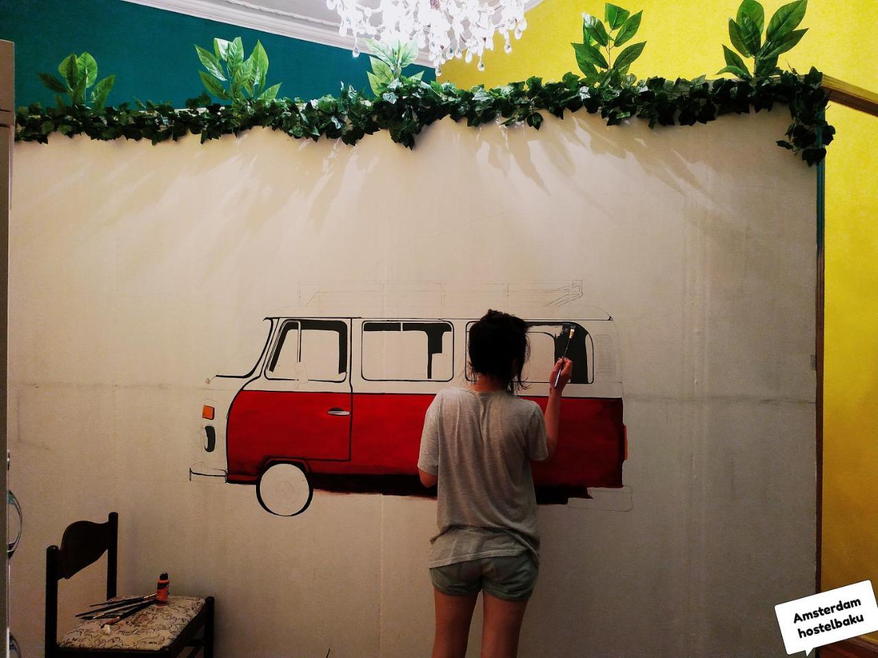 Amsterdam Hostel バクー エクステリア 写真